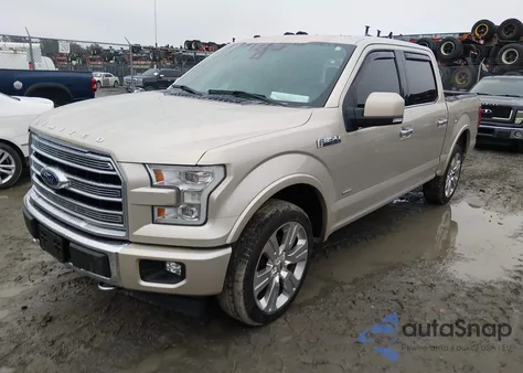 2017 Ford F-150 Limited from USA, damaged, VIN 1FTEW1EG0HFC76655